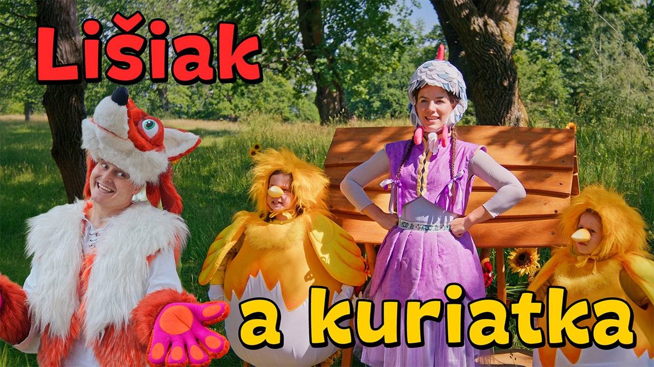 Folko a Fialka - Lišiak a kuriatka